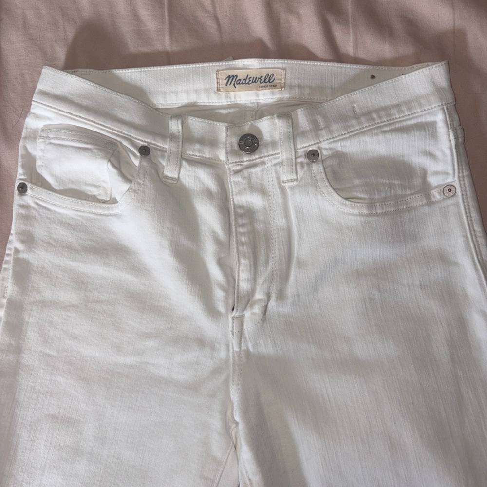 Madewell Crisp White Jeans
